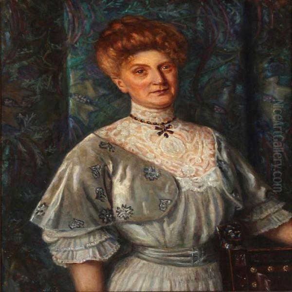 Portrait Of Ellen Salomonsen, Nee Henriques - view 1