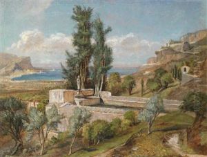 Scene Fromthe Area Surrounding Palermo by Kristian Zahrtmann