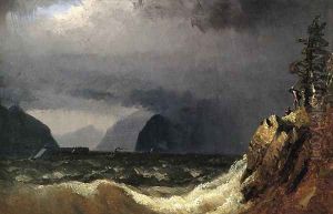 Storm King of the Hudson by Sanford Robinson Gifford