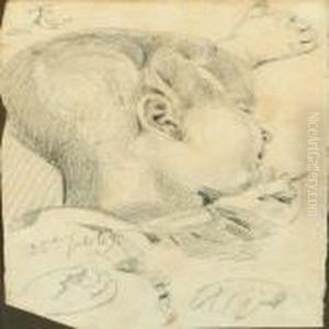 Study Of Theartist's Sister As A Child Study Of Theartist's Sister As A Child