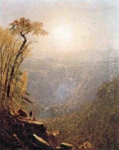 Kauterskill Clive, in the Catskills I by Sanford Robinson Gifford