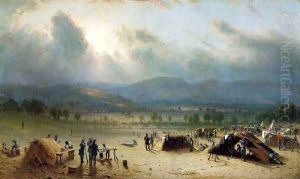 Camp of the Seventh Regiment, near Frederick, Maryland, in July 1863