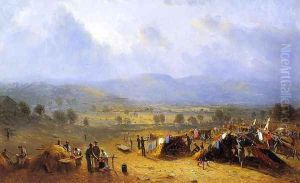 The Camp of the Seventh regiment near Frederick, Maryland