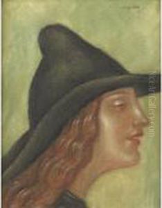 Young Woman In Profile