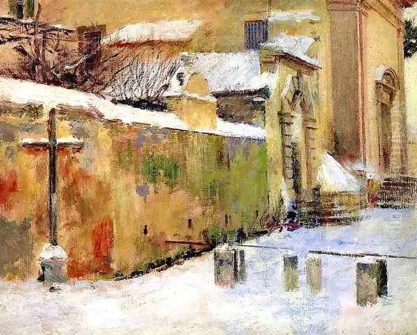 Church in Snow 1891 - view 1