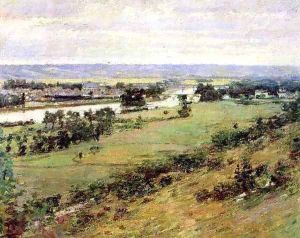 Valley of the Seine 1892 by Sanford Robinson Gifford