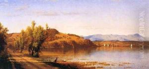 South Bay on the Hudson 1864