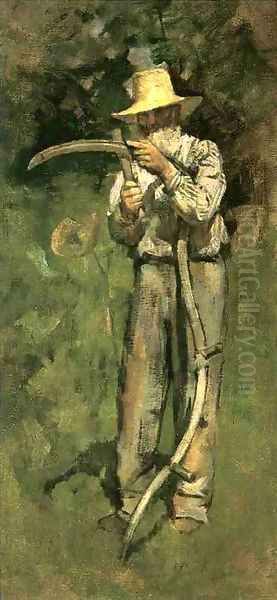Man with Sythe 1882 - view 1