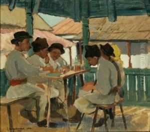 Mealtime by Gheorghe Zamphiropol Dall