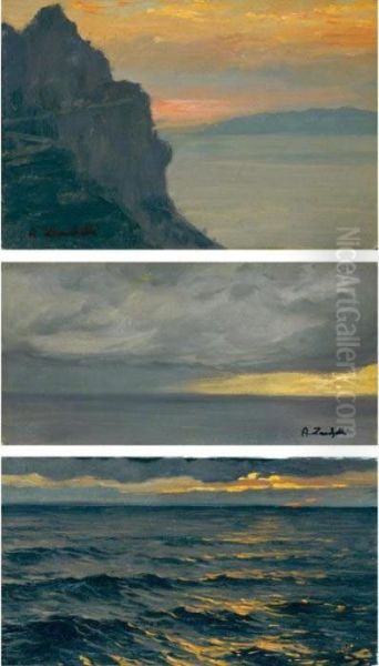 Tre Marine Ed Un Paesaggio - view 1