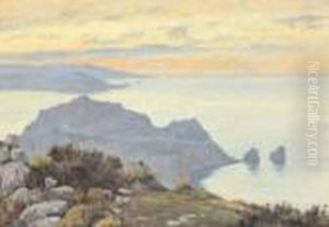 Tramonto A Capri by Attilio Zanchelli