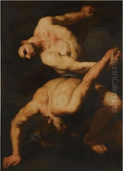 Hercules And Cacus - view 1