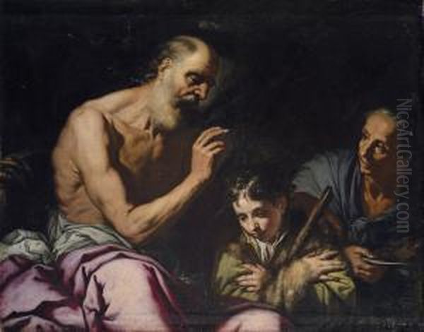 Jacob Receiving The Blessing Of Isaac - view 1