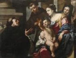 Madonna Col Bambino E Santi Domenicani thumbnail