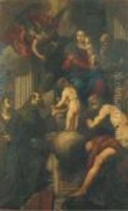 Madonna Con Bambino E Santi