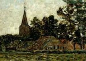 View Of The Church Of Gorsel View Of The Church Of Gorsel