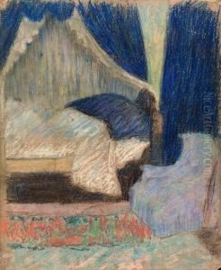 La Chambre A Coucher (la Camera Da Letto - Angolo D'alcova) by Federigo Zandomeneghi