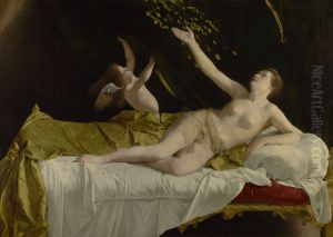 Danae c. 1621 by Orazio Gentileschi