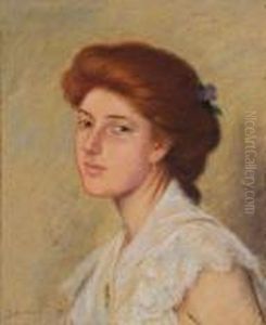 Jeune Fille Au Fichu En Dentelle