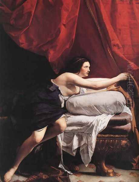 Joseph and Potiphar's Wife (detail) 1626-30 - view 1