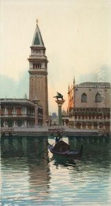 Piazza San Marco by Vittore Zanetti Zilla