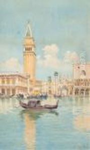 Venezia, Gondole A San Marco