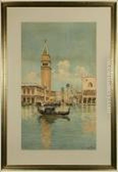 Gondola Before Piazza San Marco - view 1