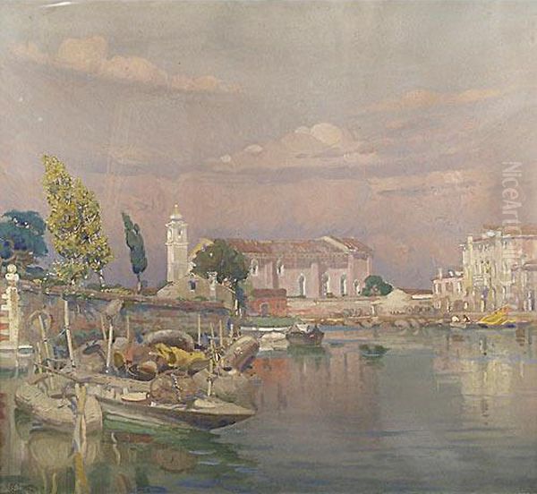 Barche Di Pescatori In Laguna - view 1