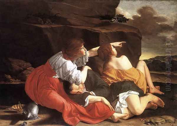 Lot and his Daughters (Lot e le figlie) - view 1