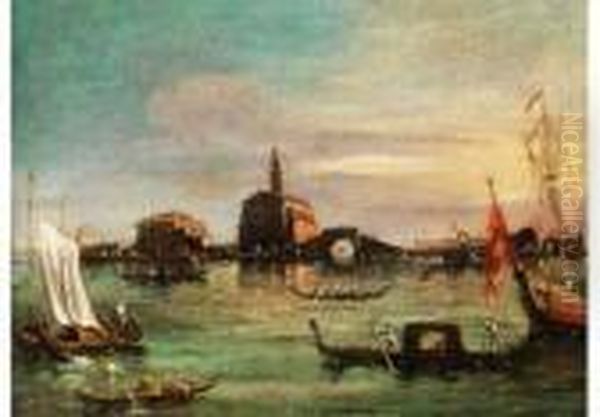 Venezianische Vedute Von San Nicolo Am Lido - view 1