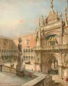 Cortile
Di Palazzo Ducale A Venezia by Francesco Zanin