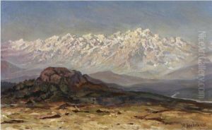 Snow-capped Mountains by Ilya Nikolaevich Zankovsky