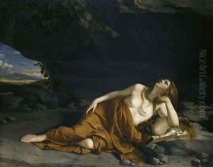Penitent Mary Magdalene by Orazio Gentileschi