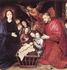 Adoration Of The Shepherds (detail 1) by Hugo Van Der Goes