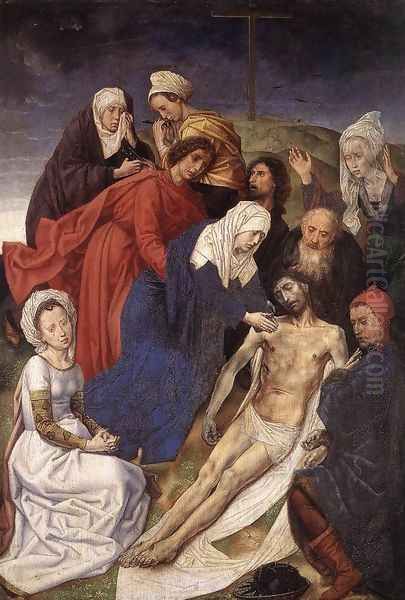 The Lamentation of Christ 1467-68 by Hugo Van Der Goes