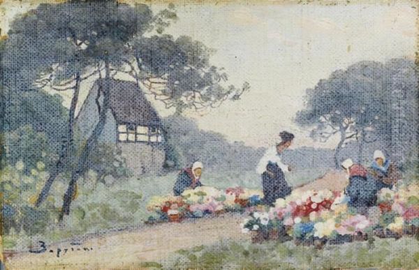 Gathering Flowers - view 1