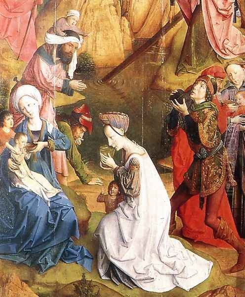 Calvary Triptych (detail 1) 1465-68 - view 1