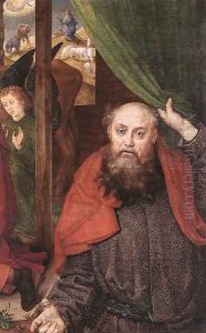 Adoration of the Shepherds (detail 4) c. 1480 by Hugo Van Der Goes