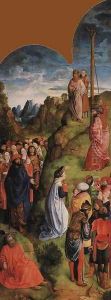 Calvary Triptych (right wing) 1465-68 by Hugo Van Der Goes