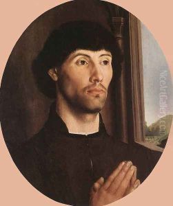 Portrait of a Man c. 1475 by Hugo Van Der Goes