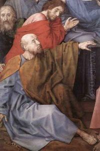 The Death of the Virgin (detail 4) c. 1480 by Hugo Van Der Goes