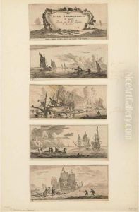 Various Embarkations And Other Naval Scenes (holl.125-137)