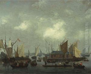 Amsterdam: Shipping On The Ij
With A View Of The Toll Houses On The Roads Of Amsterdam Near The Prins
Hendrikkade And Oudezijds Waal Amsterdam: Shipping On The Ij
With A View Of The Toll Houses On The Roads Of Amsterdam Near The Prins
Hendrikkade And Oudezijds Waal