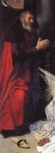 The Adoration of the Shepherds (detail 1) 1476-79 by Hugo Van Der Goes