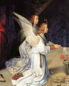 The Adoration of the Shepherds (detail 3) 1476-79 by Hugo Van Der Goes