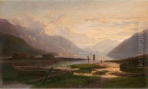 Blick Auf Den Vierwaldstattersee by Jakob Joseph Zelger