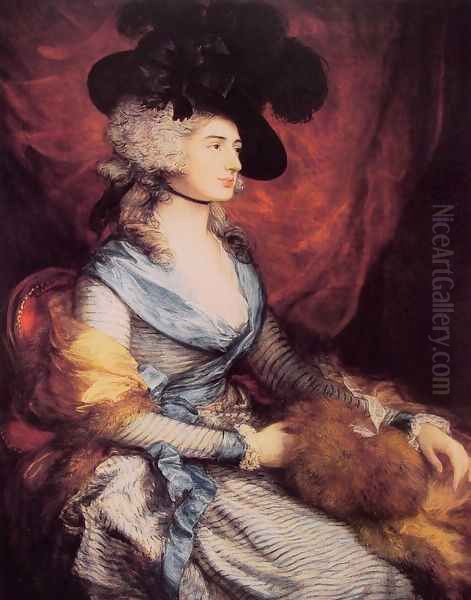 Mrs Sarah Siddons 1785 - view 1