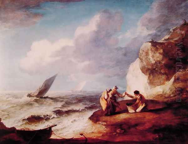 A Rocky Coastal Scene - view 1