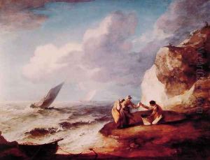 A Rocky Coastal Scene
