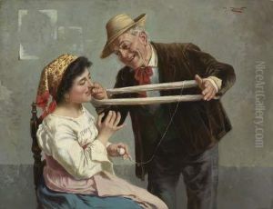 Tandelei Beim Wolle Wickeln